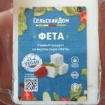 Соевый продукт со вкусом сыра "Фета" Сельский дом