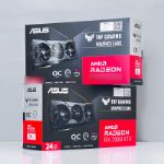 Новая видеокарта ASUS TUF RX 7900 XTX 24G GDDR6 AMD