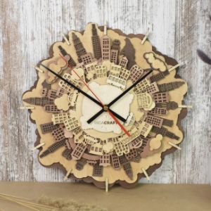 Часы настенные «Город»