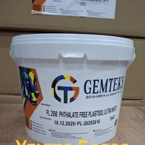 Ультра Белая Пластизолевая краска GEMTEKS