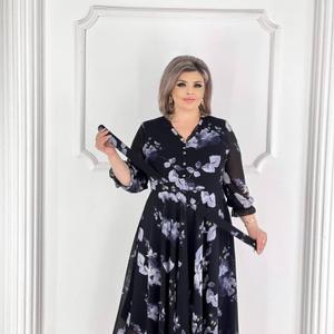 Платья  шифон 
Разклушонное
с ремнем