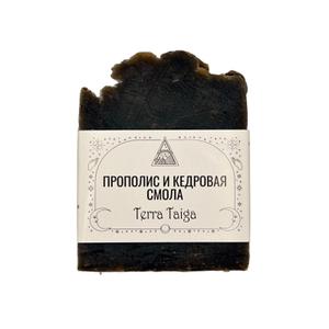 Мыло с прополисом и кедровой смолой — Aetheris Terra Taiga