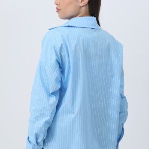 Рубашки базовые в тонкую полоску. Качество пошива первоклассное. 
Цвет: голубой 
Размеры: 42-44
Количество от 300 шт