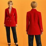 Имперский Стеганый Блейзер с Глянцевым Эффектом