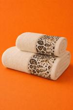 Léoparde Luxe Хлопковый Набор Полотенец — 70x140 и 50x90 см