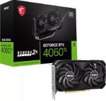 MSI Geforce RTX 4060 Ti Ventus 2X Black 8G OC Graphics Card -NVIDIA RTX 4060 Ti