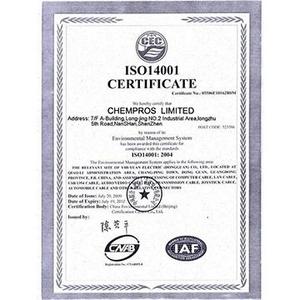 ISO 14001 Certification