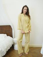 Комплект YELLOW CALM из вареного хлопка