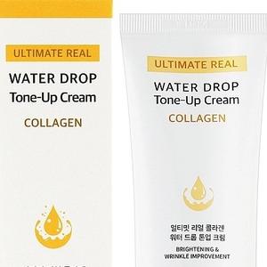 Крем для лица омолаживающий с коллагеном Jigott Ultimate Real Collagen Water Drop Tone Up Cream 50мл 1/100