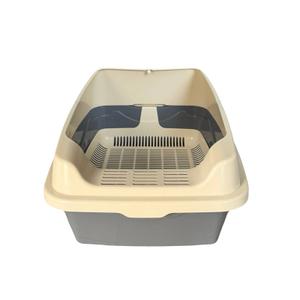 Туалет для кошек ЦарапычЪ с бортом и низкой сеткой