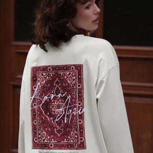 Женский лонгслив оверсайз футтер 2х нитка