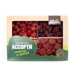 Ягодный микс (картонная коробка с экраном) в ассортименте, весе, наполнении