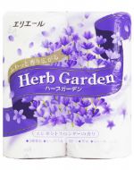 Туалетная бумага "Elleair" Herb Garden трехслойная, аромат лаванда, 4*30м