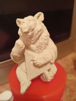 Гипсовая фигура медВедунья Медведь