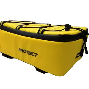 Велосумка на багажник, р-р 29х17х12 см, цвет желтый, PROTECT™
