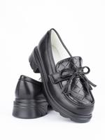 Туфли детские школьные черные