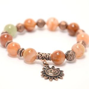 кварц, с фурнитурой под медь. 