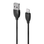 Кабель FUMIKO CA03 Lightning 2.4A черный 1 м FCA03-02