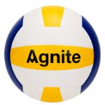 Мяч волейбольный Agnite PVC Volleyball №5 бел/син/желт. F1251