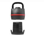 Bowflex SelectTech Kettlebell 840 6-in-1 Dial System, 3.5 18 KG (8 40 LB) Weight Range, Ergonomic Handle, Space-Saving Design, Perfect for Swings, Squats, Presses, Rows | BFKTL12961 250427