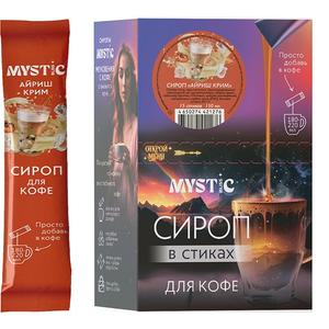 Сироп MYSTIC BLISS Айриш Крим. 15 стиков / 1 шоубокс