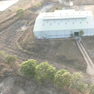 Производственный комплекс компании, вид с высоты.