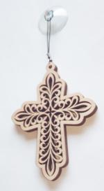 Резной крест подвеска