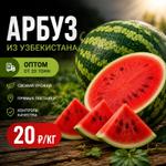 Арбуз оптом из Узбекистана для региональных оптовых компаний — от 20 тонн, эксклюзивные условия