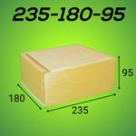 Самосборный короб 235*180*95 мм, бурый (МГК)