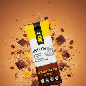 Фруктово-ореховые батончики BeOK ТМ BIO Elite Шоколад. Вес 30г.