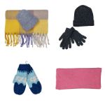 БЕСТСЕЛЛЕР микс шапок, шарфов и перчаток для женщин