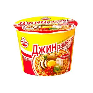 Лапша "Оттоги Джин Рамен" острая 110 гр, пр-во Южная Корея