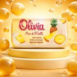 Твердое мыло Nature&Fruttis Коктейль пина колада 140 г