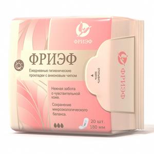 Ежедневные гигиенические прокладки с анионовым чипом
Количество в упаковке - 20 шт
Количество капель - 3
Форма выпуска - 180 мм