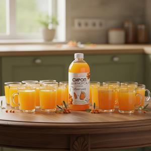 Ягодный сироп для морсов и десертов Кэнди-Шмэнди производство Калининград