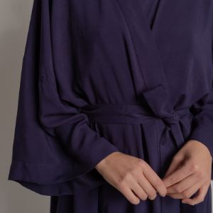 Халат кимоно для дома, пляжа и отдыха. Состав: 98% вискоза, 2% эластан.