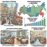 В 2026 году российский рынок общественного питания демонстрирует разнонаправленную динамику