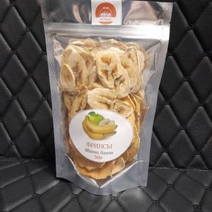 Фрипсы яблоко-банан 50 грамм.
Сушеные яблоки колечками и банан.

Без добавления сахара, богатые витаминами, минералами и клетчаткой, они идеально подходят для здорового питания и активного образа жизни - перекуса на работе или в школе, а также для путешествий.

Удобная упаковка позволяет брать их с собой куда угодно. Добавьте их в любимые блюда или просто наслаждайтесь ими как самостоятельным лакомством. Сушка сохраняет все полезные свойства фруктов, делая их отличным источником питания для здорового пищеварения.