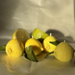 Свеча-лимон 007