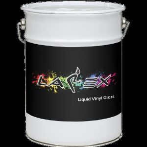 Жидкая резина Larex (глянец/мат), 5 л.. Глянцевый/матовый бесцветный, готовый к нанесению жидкий винил, 5л