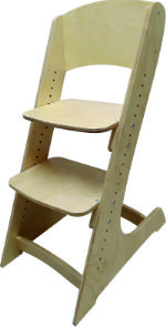 Растущий стул без покрытия