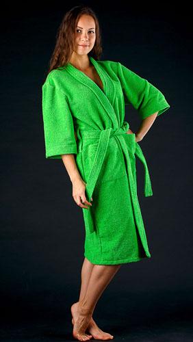 Зеленый халат
