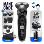 Электробритва мужская Manecode MAVERICK с технологией повторения контуров лица FLOATING 8 и IQ сенсо Manecode manshaverbasic manshaverbasic