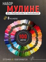 Мулине Artenica набор из 100 цветов