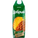Сок Нектар Добрый Ананасовый 1л х 12 шт 4607042434938
