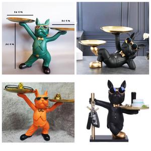 Подставка органайзер &#34;Французский бульдог&#34; для мелочей и конфет