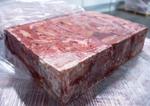 Говядина замороженная, бескостная, жилованное мясо "Мясные блоки из говядины жилованной глубокой заморозки c содержанием жировой и соединительной ткани не более 14%