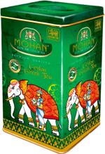 Чай зеленый цейлонский среднелистовой MOHAN 350 гр ж/б Green Tea, страна происх. Шри-Ланка в упак. MOXAN
