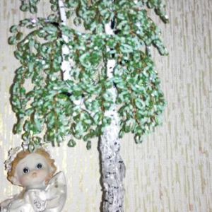 Береза двухствольная (30см ). 