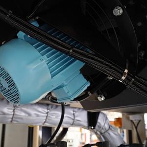 Электрический привод радиатора ГПУ Power Link 250 кВт в шумозащитном кожухе